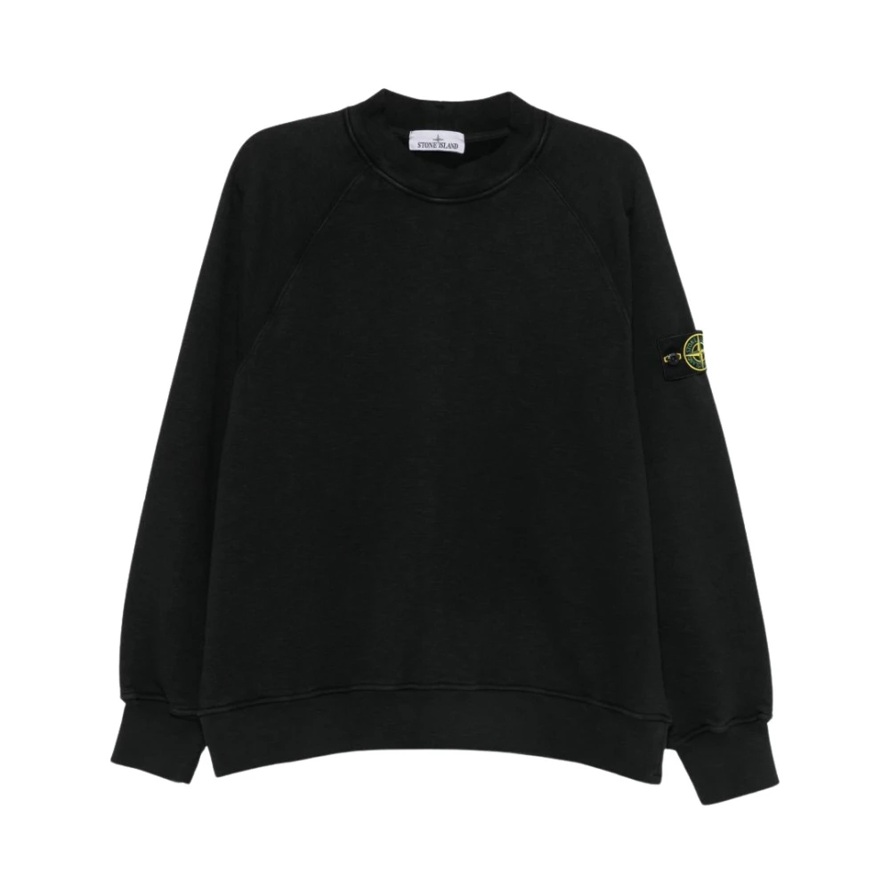 Stone Island Stone Island_schwarzes Baumwoll-Sweatshirt__m_mann - Bild 6