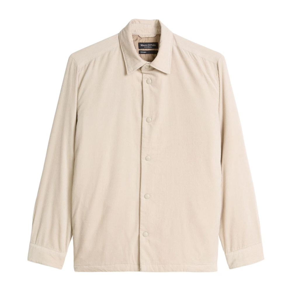 Marc O'polo Casual Herren Beige - Cord-Overshirt Regular Linen - Gr. - Xl - Bild 3