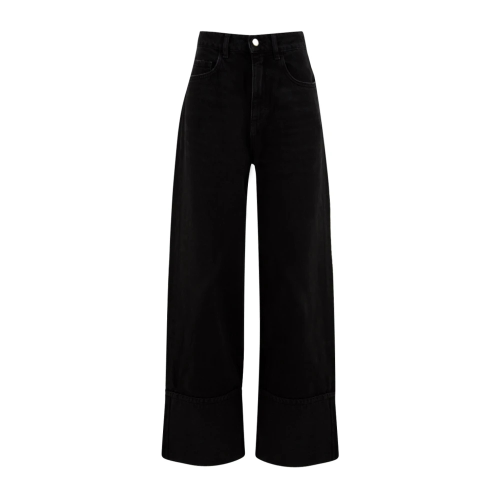 Icon Denim Damen Grau - Kiki Wide-Leg Jeans - Jeans - W28
