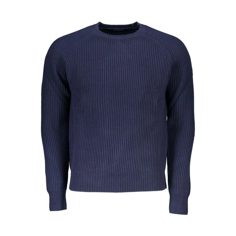 North Sails Herren Blau Pullover Baumwolle Unifarben - Bild 7