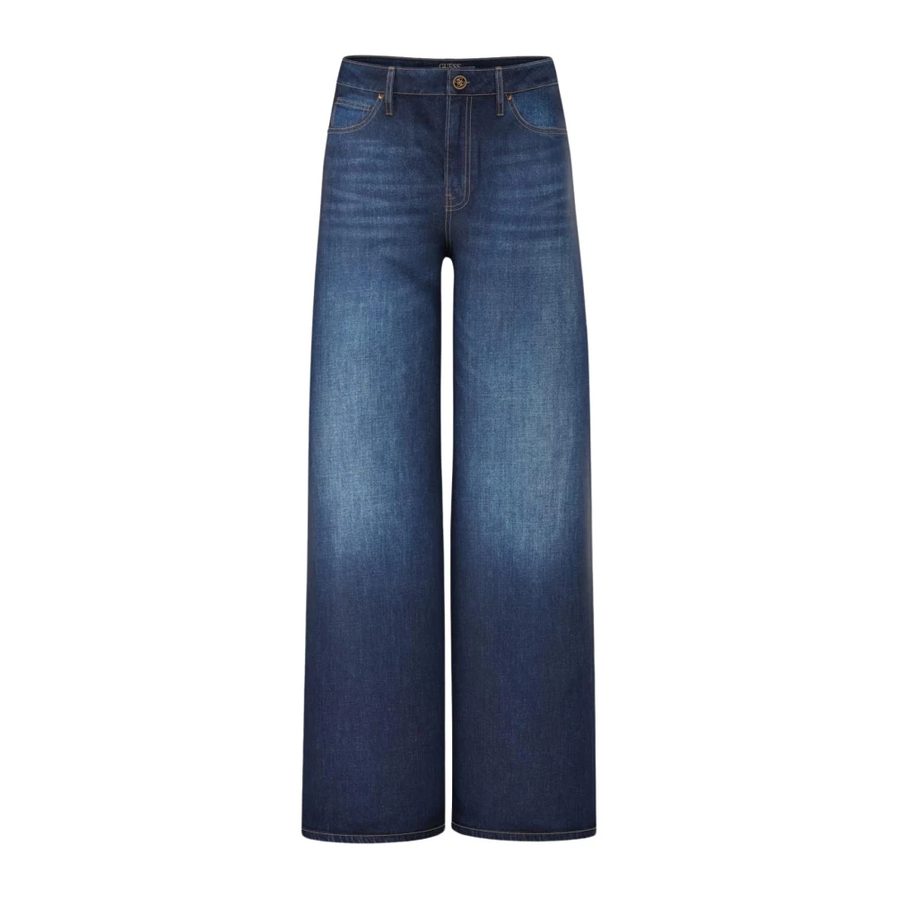 Guess Damen Wide & Loose Fit Jeans Blau Gr. 27/32 - Bild 10