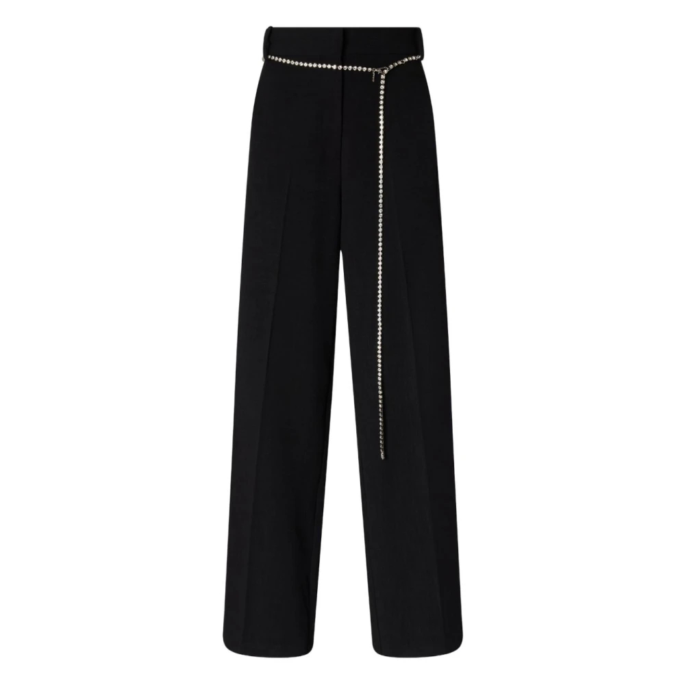Pinko - Cedro Wide Hosen - Trousers -Damen -Schwarzk -L