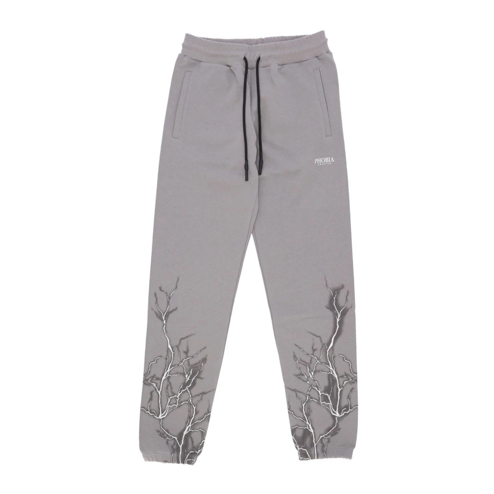 Phobia Archive Herren Grau - Tracksuit Pants Lightning - Trousers - Xs