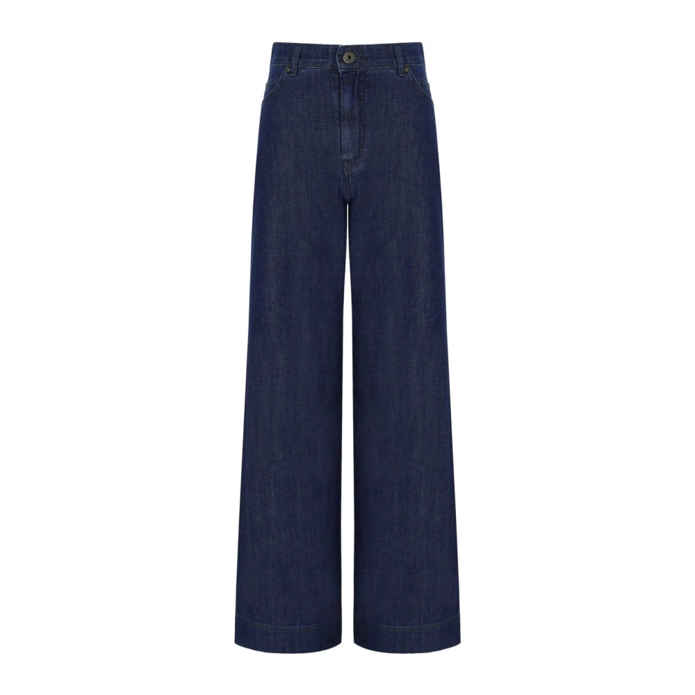 Weekend Max Mara Damen Blau - Vega Wide Leg Jeans - Jeans - 3XS