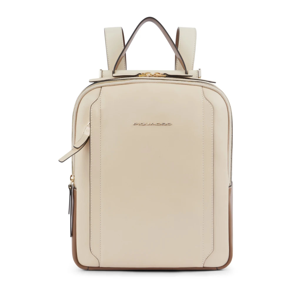 Piquadro Damen Beige - Circle Rfid Rucksack - Bags - One Size