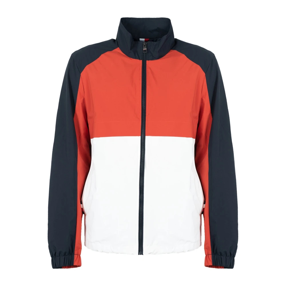 Tommy Hilfiger Herren Weiß - Klassische Jacke Mit Stehkragen Und Reißverschluss - Sweatshirts & Hoodies - 2XL