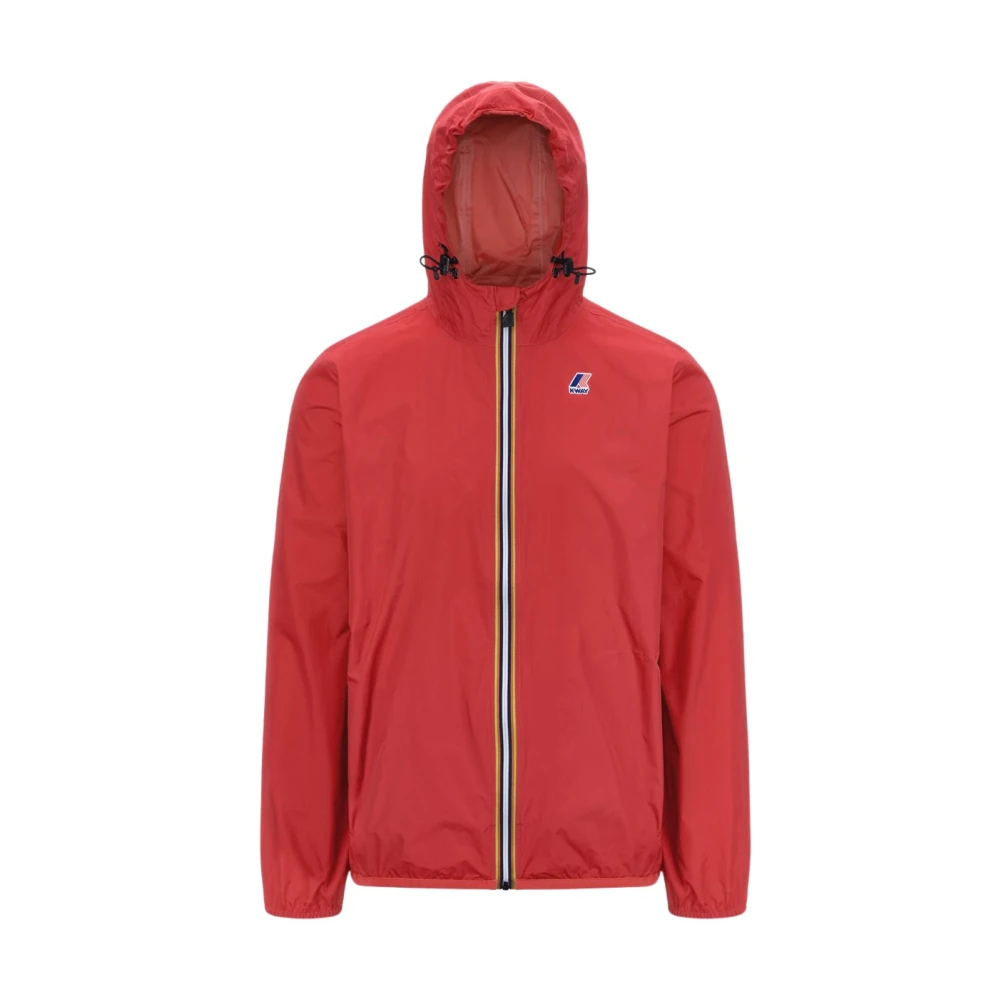K-Way Herren Rot - Le Vrai 4.0 Claude Light Jacket - Jackets - S
