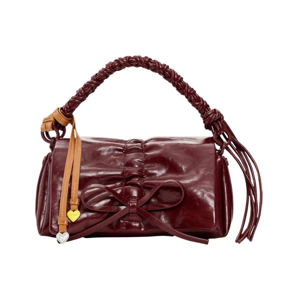 Desigual - Handtasche Mit Schulterriemen Und Innentasche - Bags - Damen - Rot - One Size - Bild 8