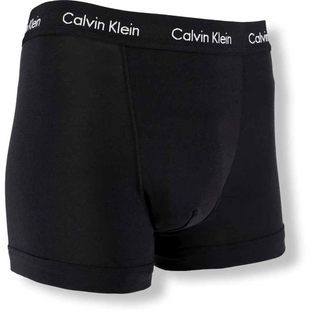 Calvin Klein, Herren, Unterhosen, Cotton Stretch, Blau, Schwarz, (3er Pack, S) - Bild 5