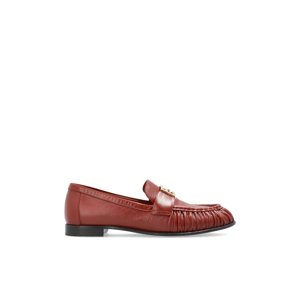 Fendi Damen Rot - Baguette Loafers - Shoes - 40 Eu