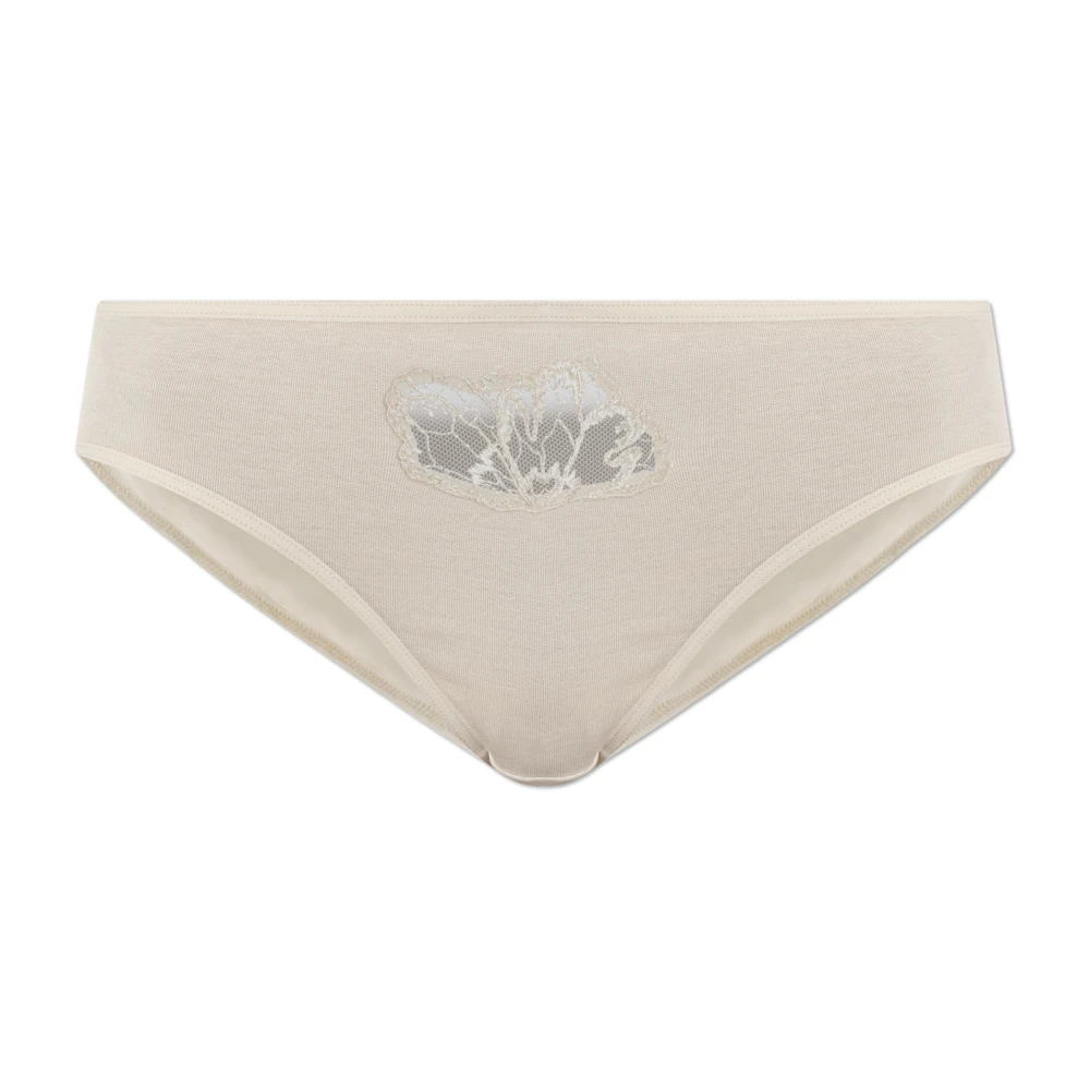 Hanro Damen Beige - Baumwollslips - Underwear - Xs