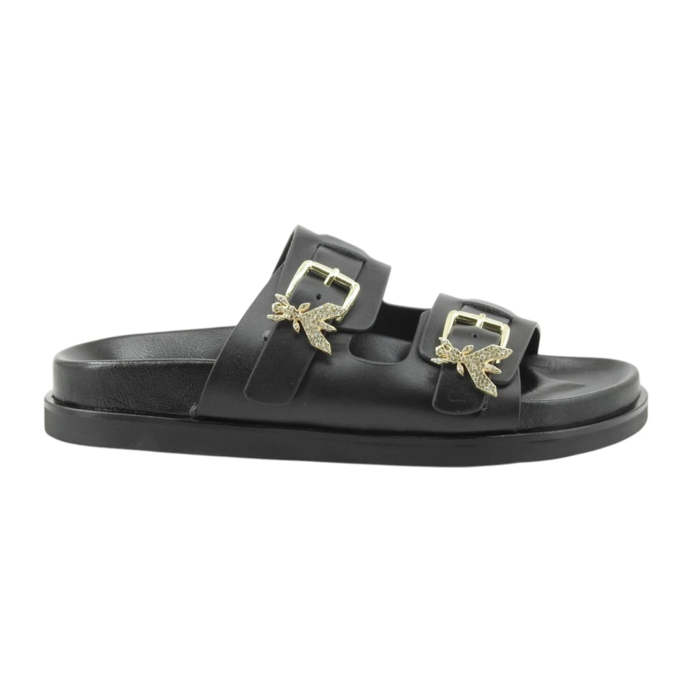 Patrizia Pepe Damen Schwarz - Sliders - Shoes - K - 39 Eu