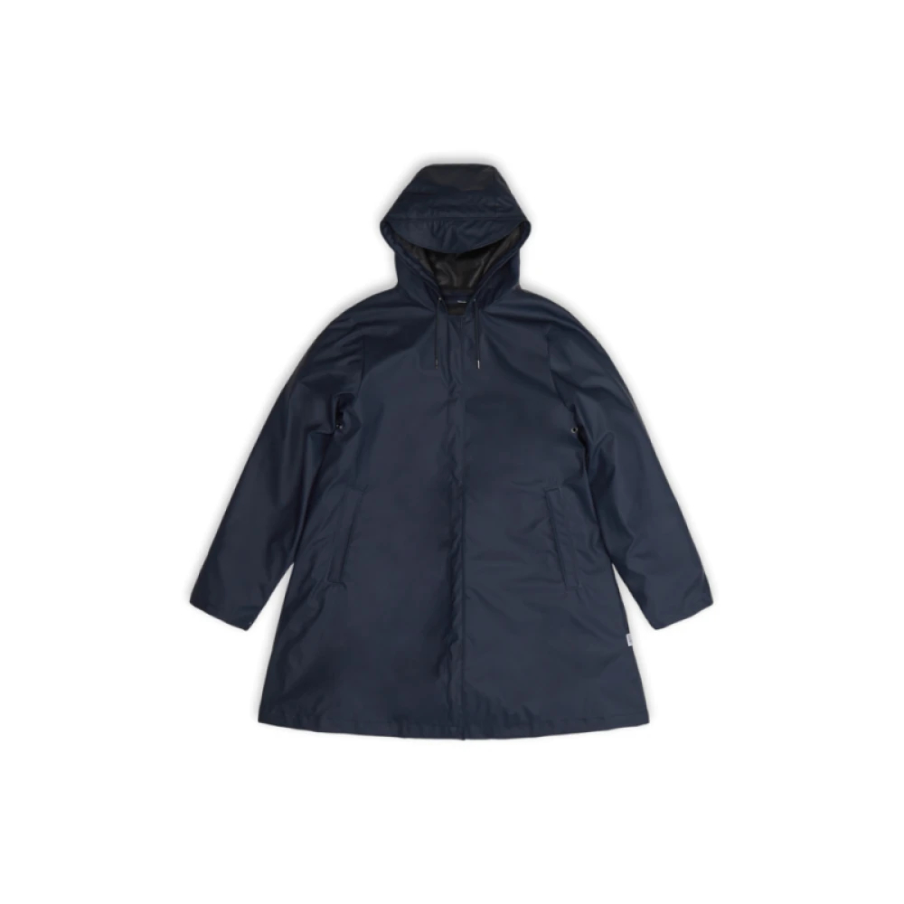 Rains , Damen, Mäntel, Blau, S - Bild 2