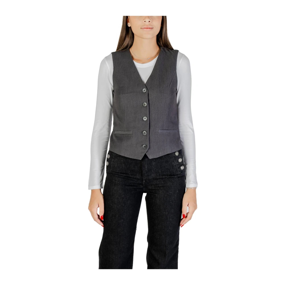 Only , Damen, Jacken, Grau, S - Bild 5