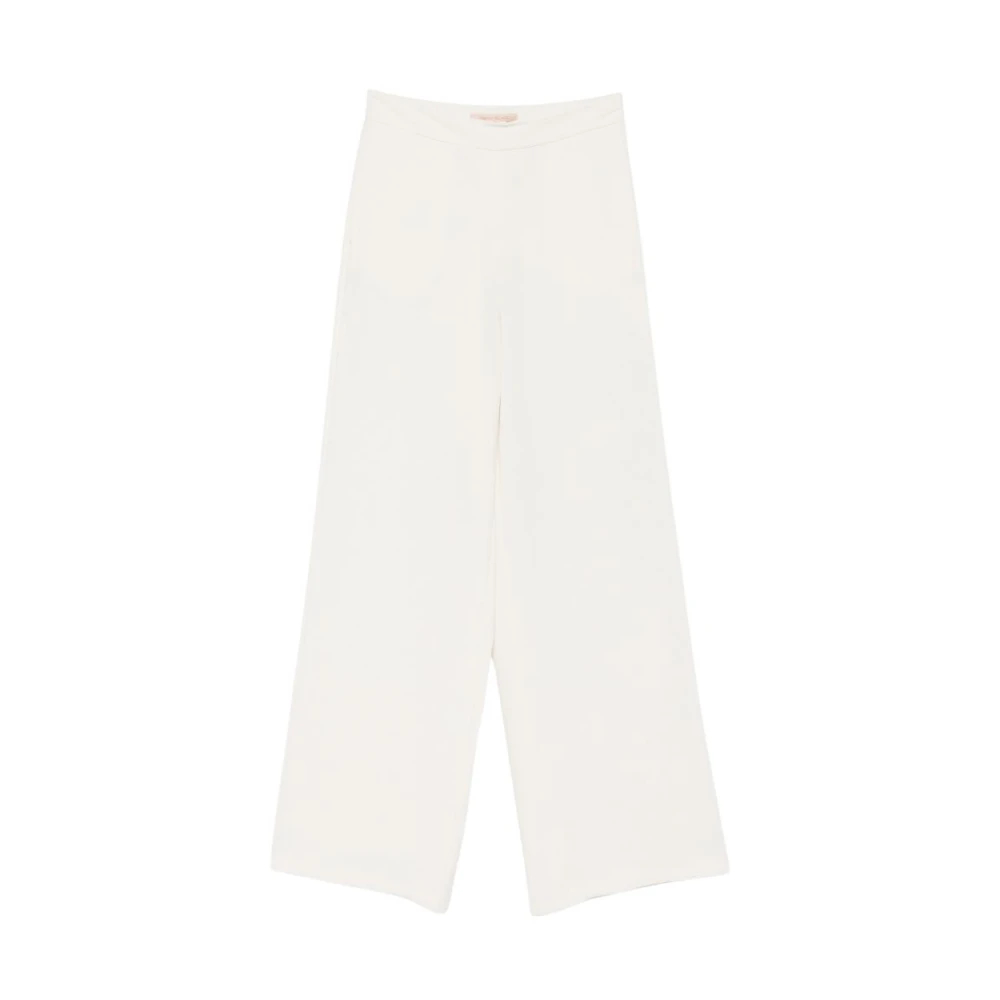 Pennyblack Damen Weiß - High-Waist Wide Hosen - Trousers - M