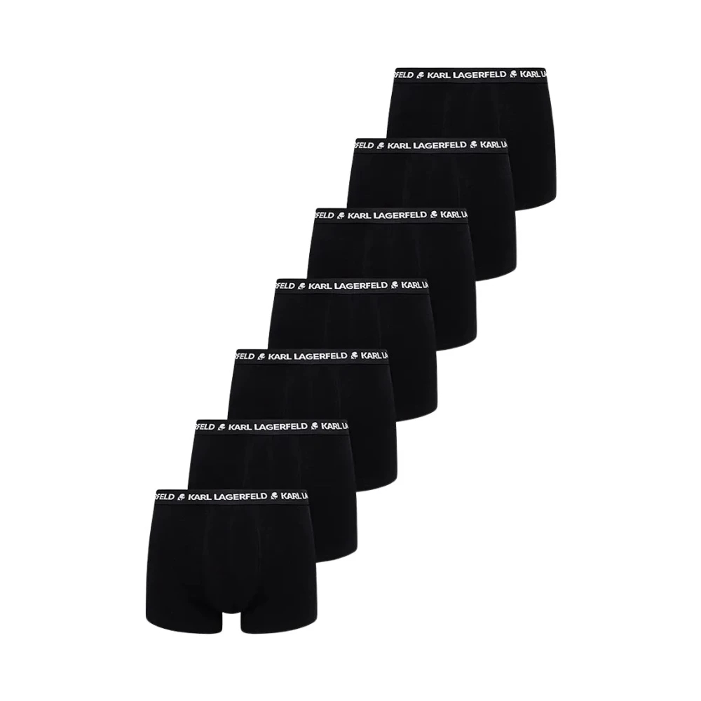 Karl Lagerfeld Herren Logo Trunk Set (7 Pack) Schwarz S - Bild 3