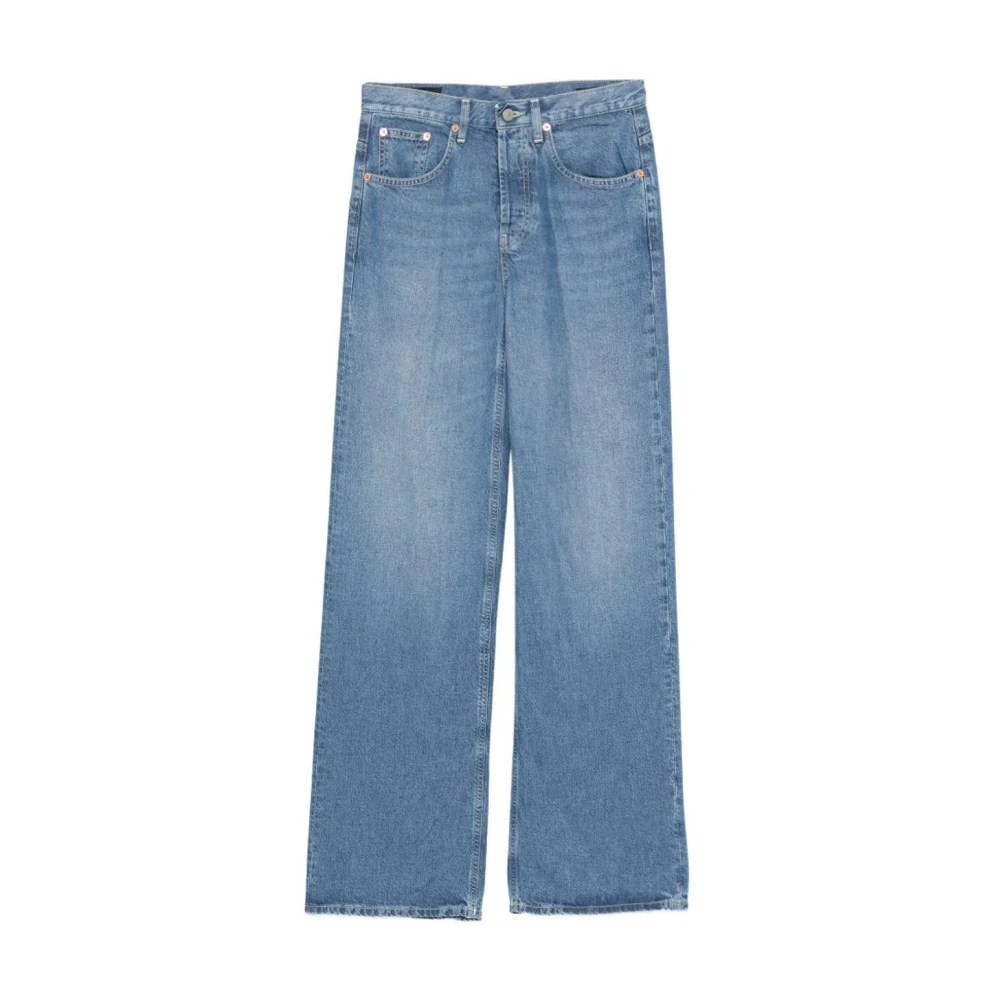 Dondup Damen Blau - Jacklyn Wide Leg Jeans - Jeans - W30