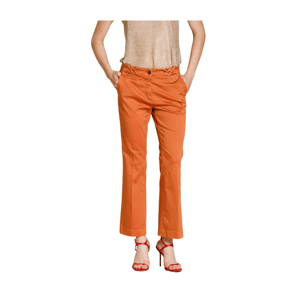 Mason's Damen Rot - New York Trumpet Chino Hose - Trousers - Xl