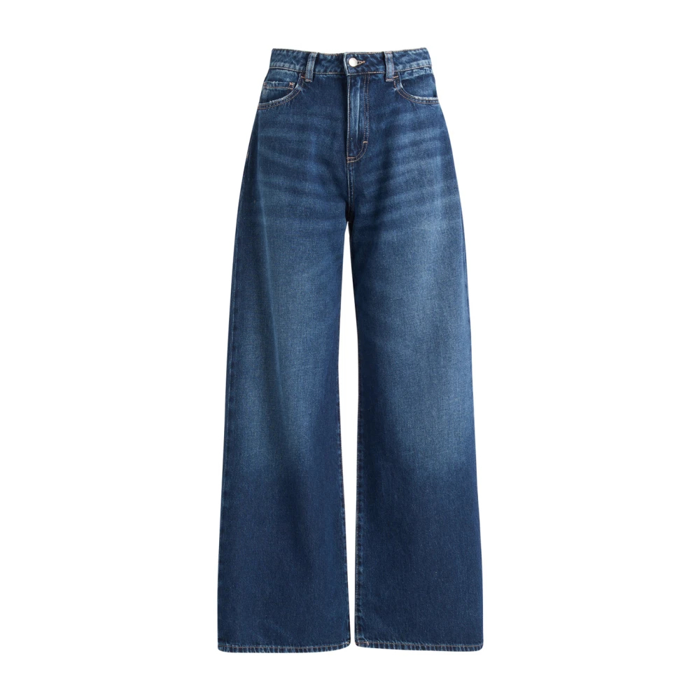 Icon Denim Damen Blau - Debby Wide Leg Jeans - Jeans - W26