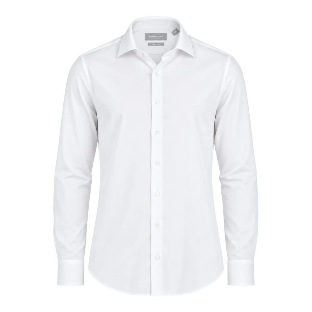 Michael Kors - Slim-Fit Hemd Mit Struktur - Shirts - Herren - Weiß - L - Bild 5
