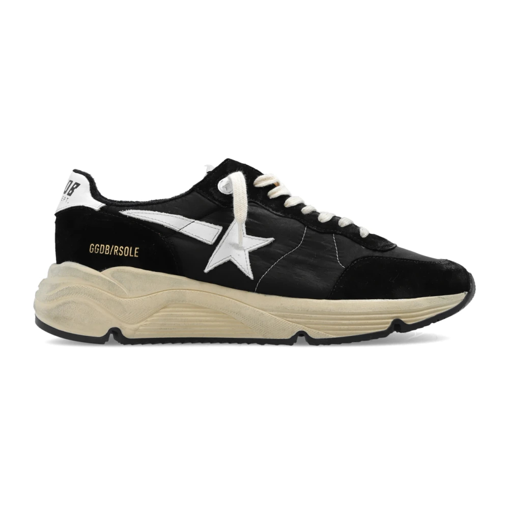 Golden Goose Herren Schwarz - Running Sole Full Quarter With Ornamental Stitch - Shoes - K - 41 Eu