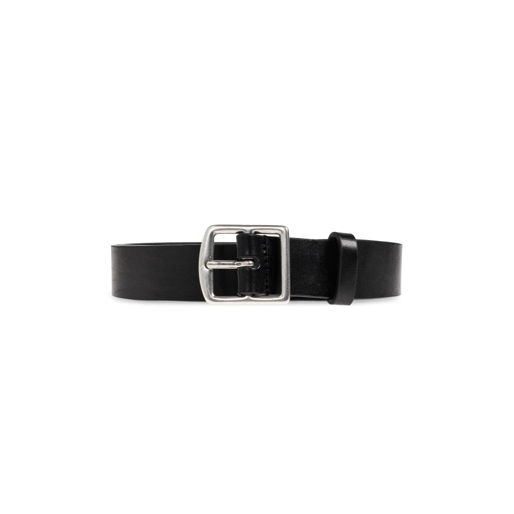 Dsquared2 Herren Schwarz - Ledergürtel - Accessories - K - 100 Cm