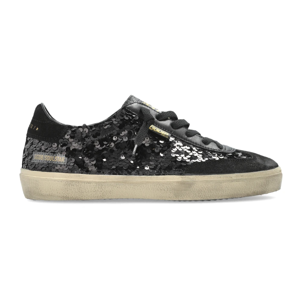 Golden Goose Damen Schwarz - Soul Star Sportschuhe - Shoes - K -41 Eu
