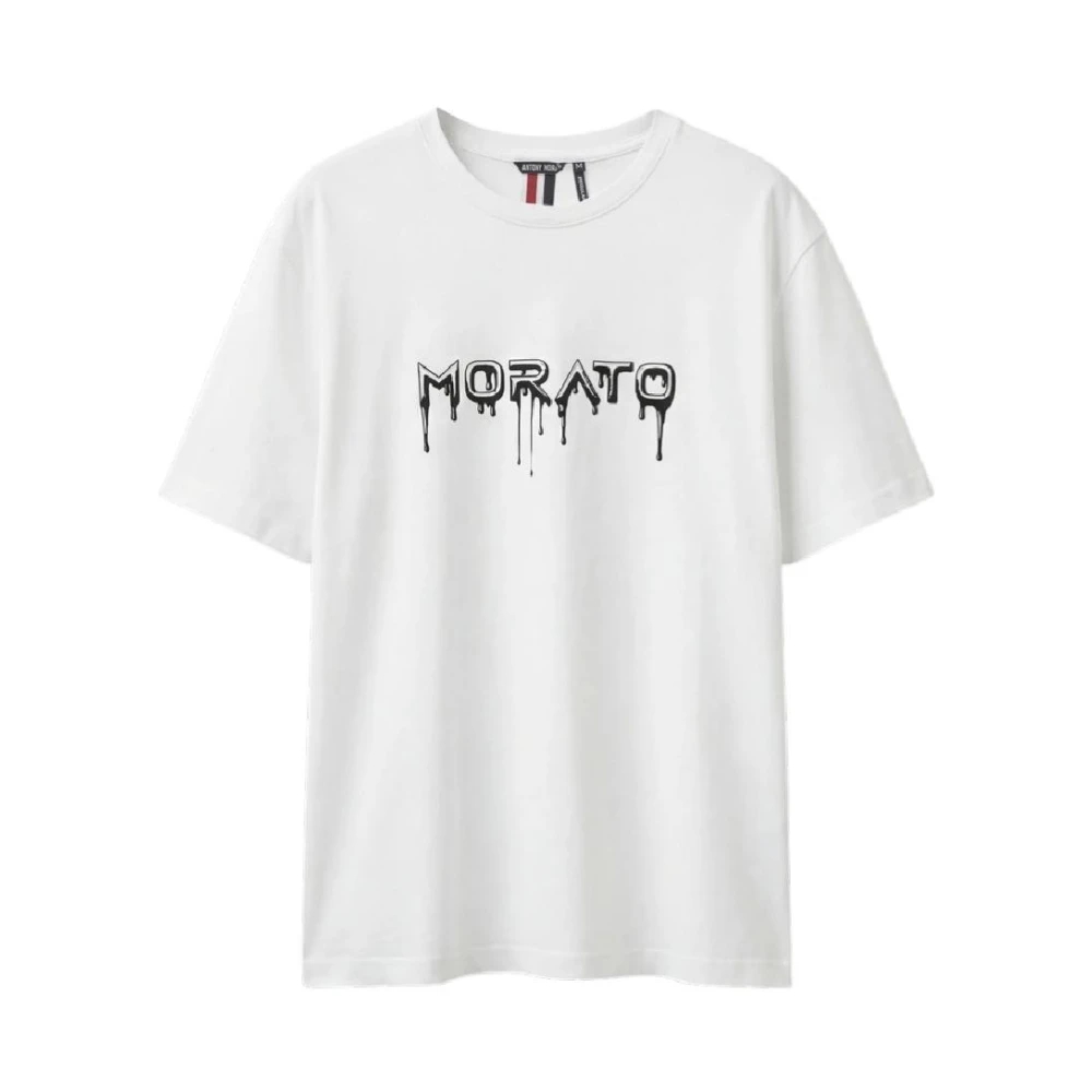 Antony Morato Herren Beige - T-Shirt Mit Logo-Print In Regulärer Passform - Tops - M