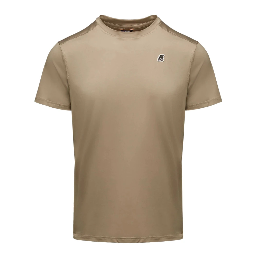 K-Way Herren Beige - Montour T-Shirt - Tops - 2XL