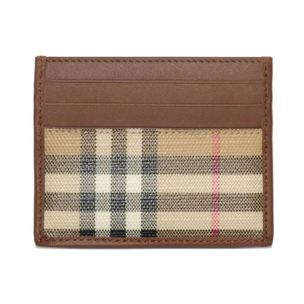 Burberry - Vintage Check Bifold Geldbörse - Accessories - Herren - Beige - One Size - Bild 5