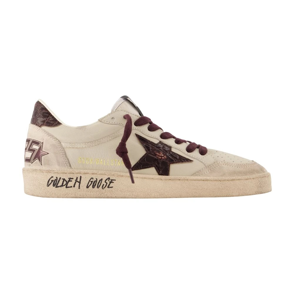 Golden Goose Damen Beige - Ball Star Sneakers - Shoes - 41 Eu
