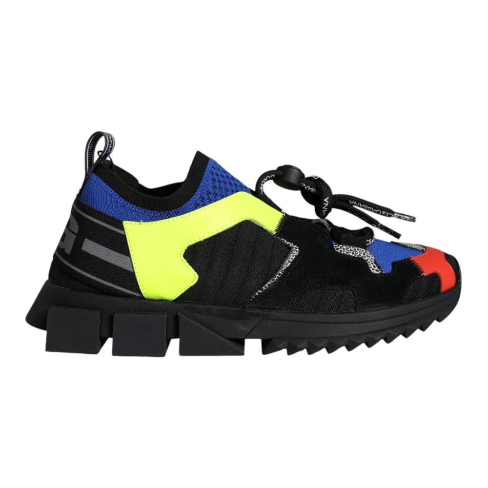Dolce & Gabbana Herren Multicolor - Sorrento Sneakers - Shoes - Mehrfarbig - 38 Eu