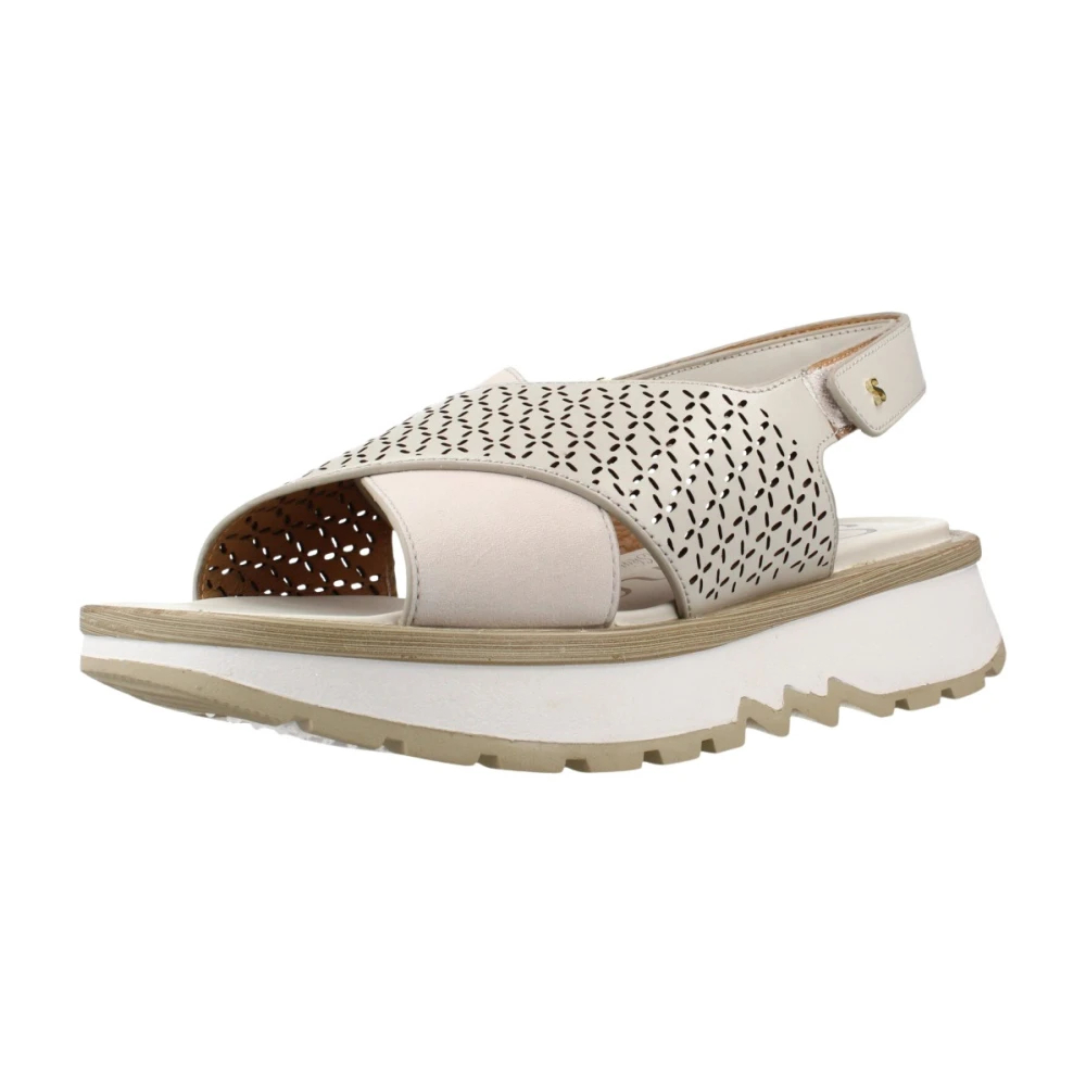 Stonefly - Star 8 Wedge Sandal - Shoes -Damen -Weiß -38 Eu