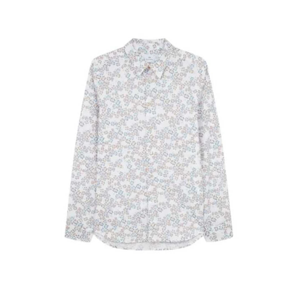 Paul Smith Herren Multicolor - Liberty Print Baumwollhemd - Shirts - Mehrfarbig - 2XL