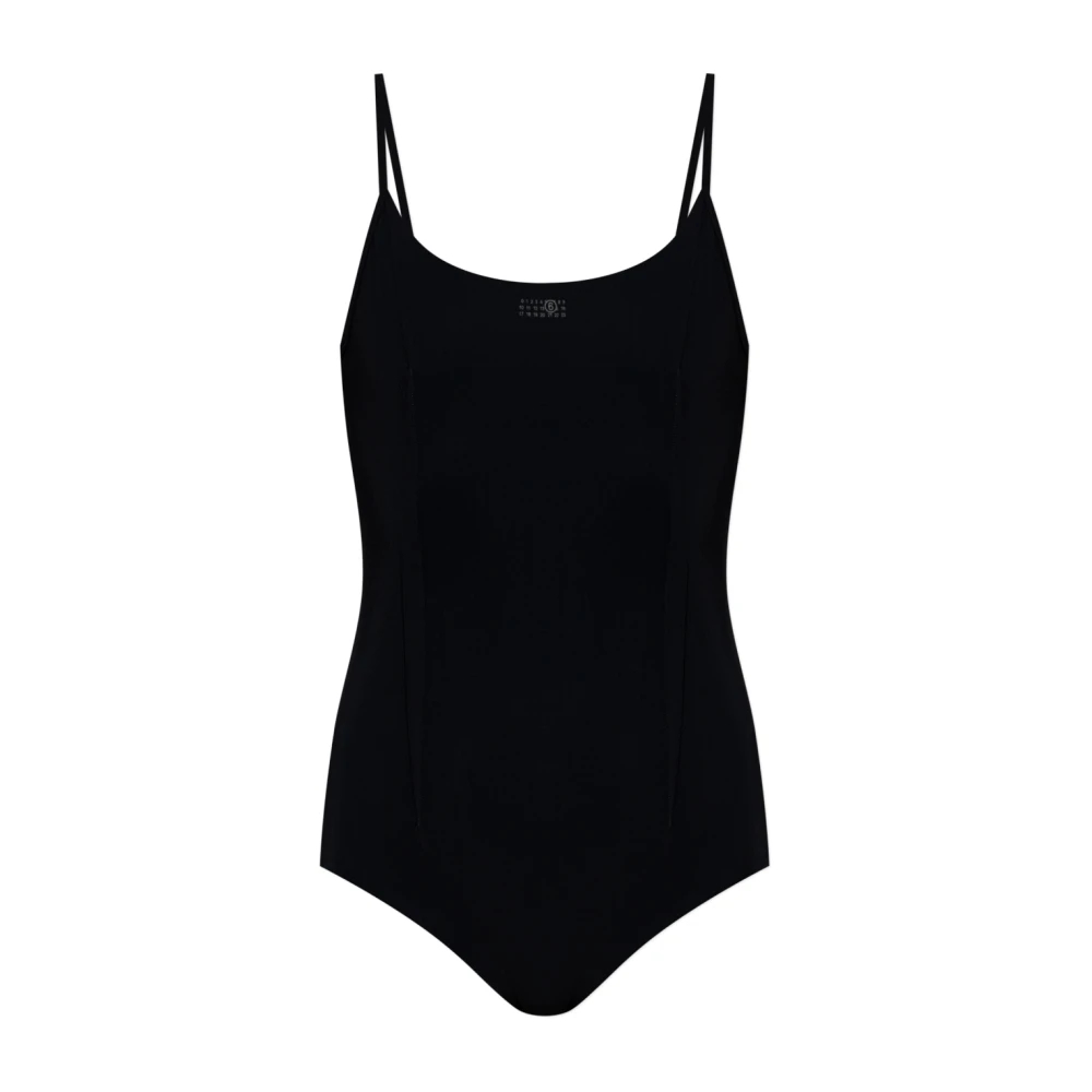 Mm6 Maison Margiela Damen Schwarz - Einteiliger Badeanzug - Swimwear - K - Xs