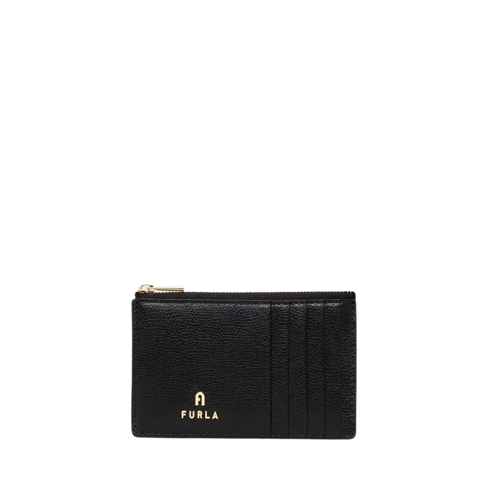 Furla Damen Schwarz Kreditkartenetui Camelia Nosize - Bild 8
