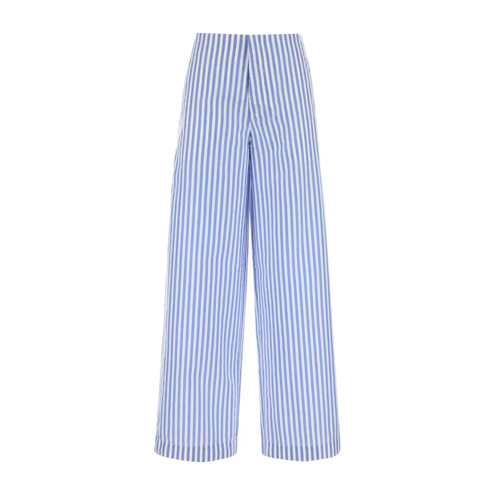Philosophy Di Lorenzo Serafini Damen Blau - Bestickte Popeline-Hose - Trousers - Xs