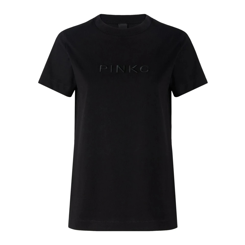 Pinko - Start T-Shirt - Tops -Damen -Schwarzk -L