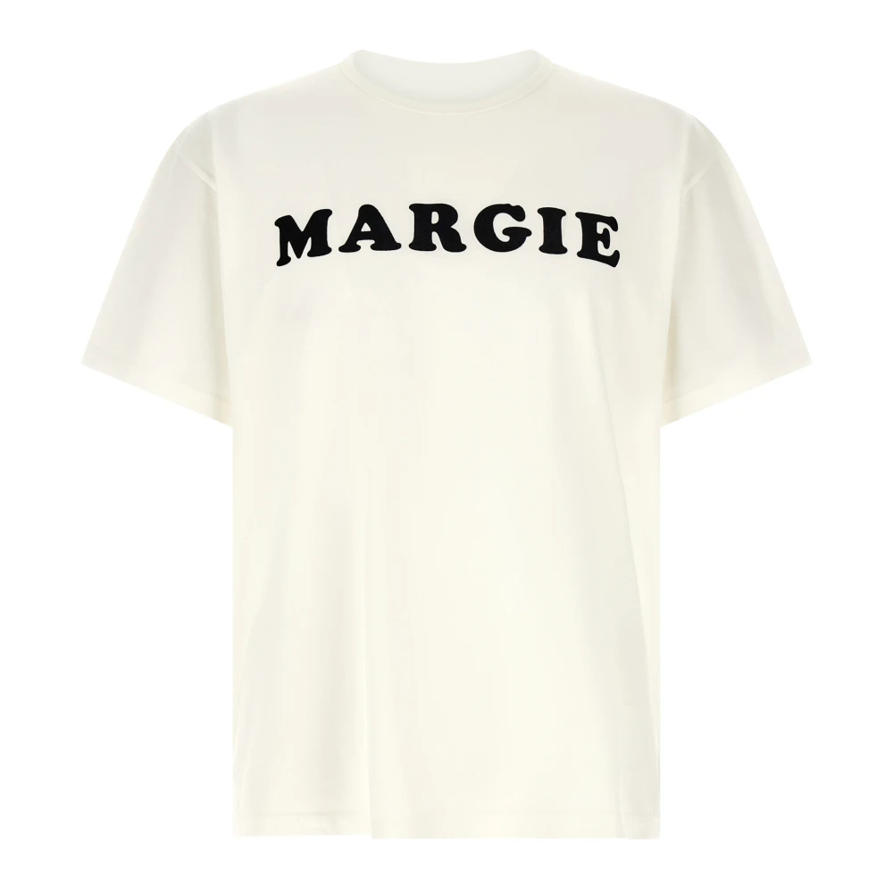 Mm6 Maison Margiela Herren Weiß - Vintage Jersey T-Shirt - Tops - L