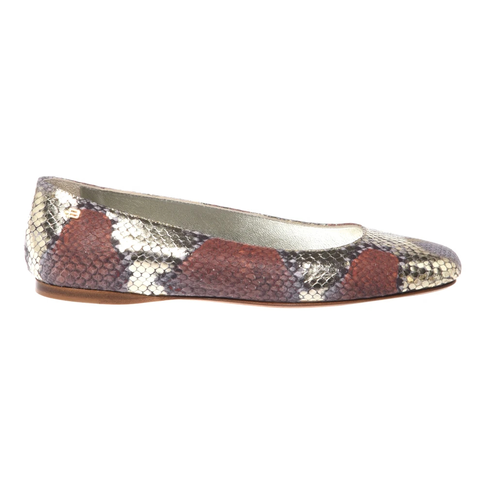Baldinini - Python Print Ballerina - Shoes - Damen - Mehrfarbig - 36 1/2 Eu