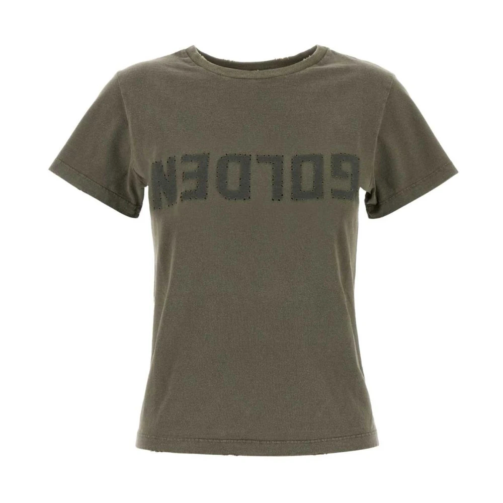 Golden Goose Damen Grün - Star Crewneck T-Shirt - Tops - S