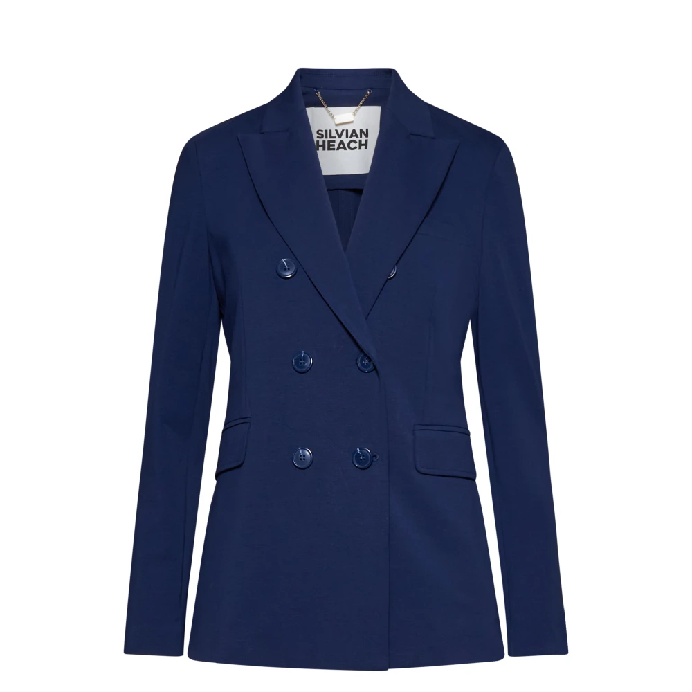 Silvian Heach Damen Blau - Fatise Jacket - Jackets - 2XS