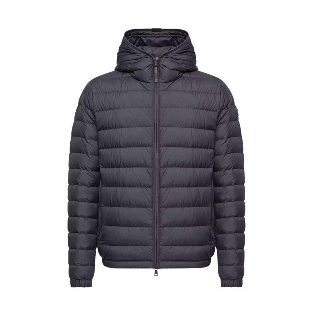Moncler Solienn Kurze Daunenjacke Mit Kapuze für Herren in Blau in Größe: 3 - Bild 3