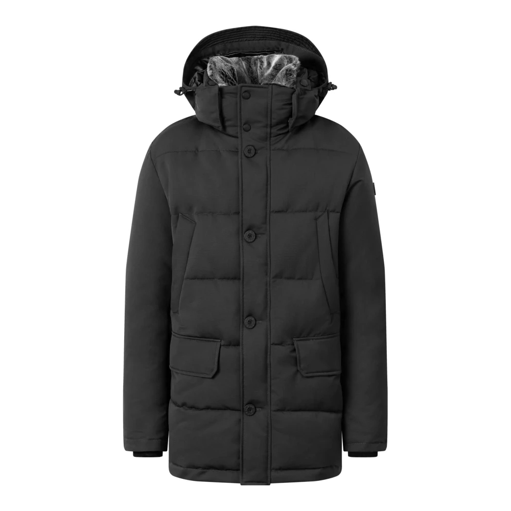 Strellson Herren Steppjacke Piazza Schwarz Größe 52 aus Polyester - Bild 6