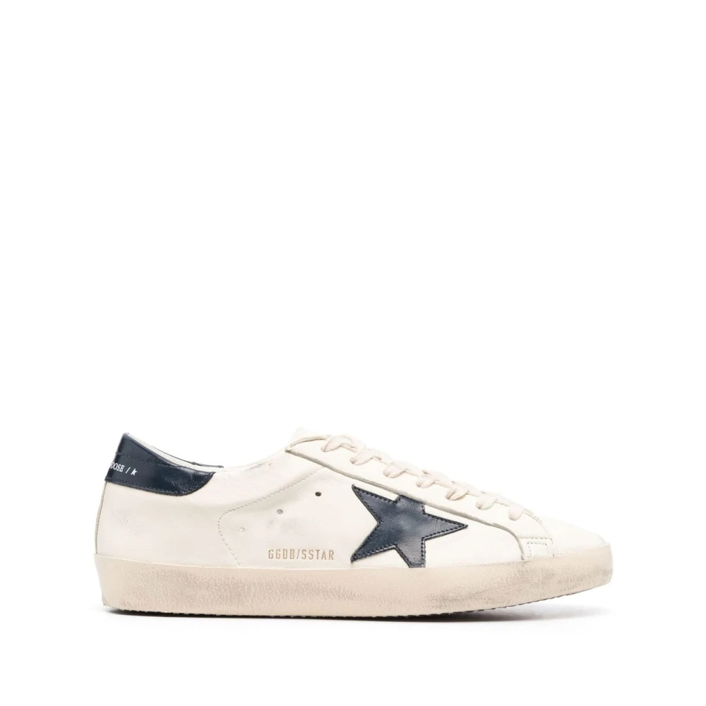 Golden Goose Herren Beige - Super-Star Sneakers - Shoes - 42 Eu