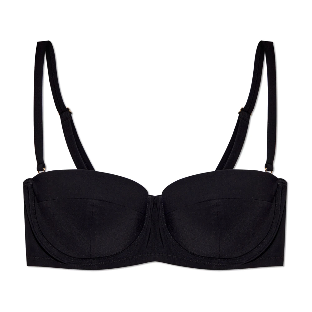 Dolce & Gabbana Damen Schwarz - Balconette Bikini Top - Swimwear - K -S