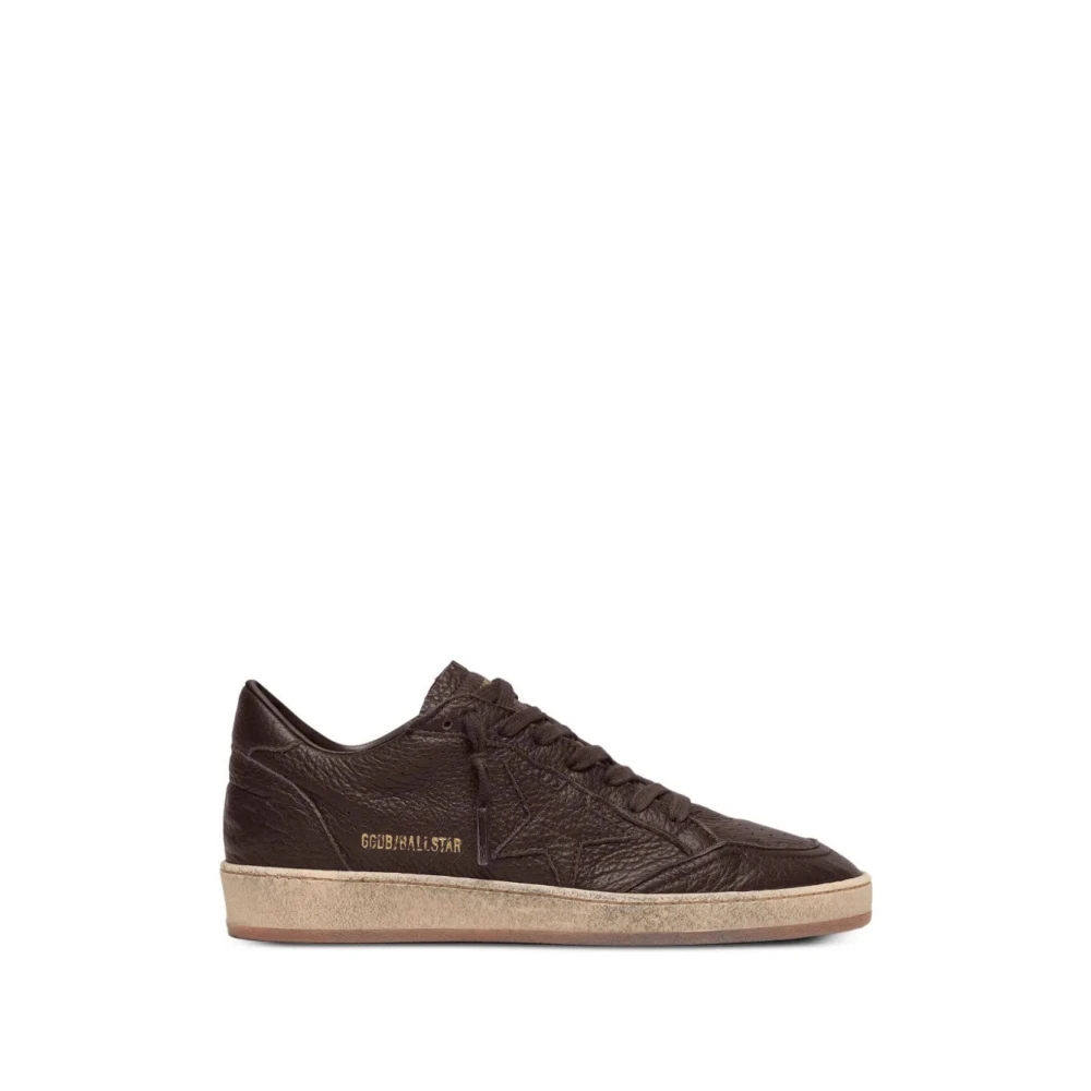 Golden Goose Herren Braun - Ball Star - Shoes - 42 Eu