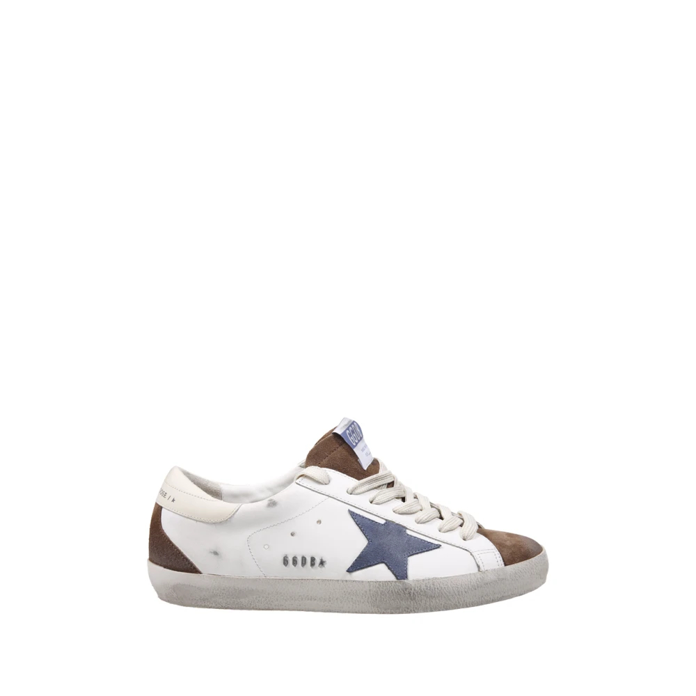 Golden Goose Herren Weiß - Super-Star Sneakers - Shoes - 44 Eu