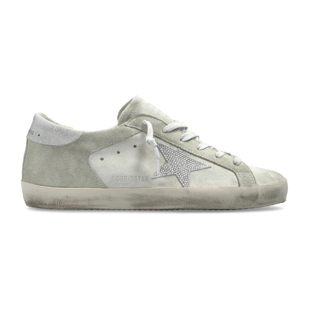 Golden Goose Damen Beige - Super-Star Double Quarter With L Sneakers - Shoes - 41 Eu