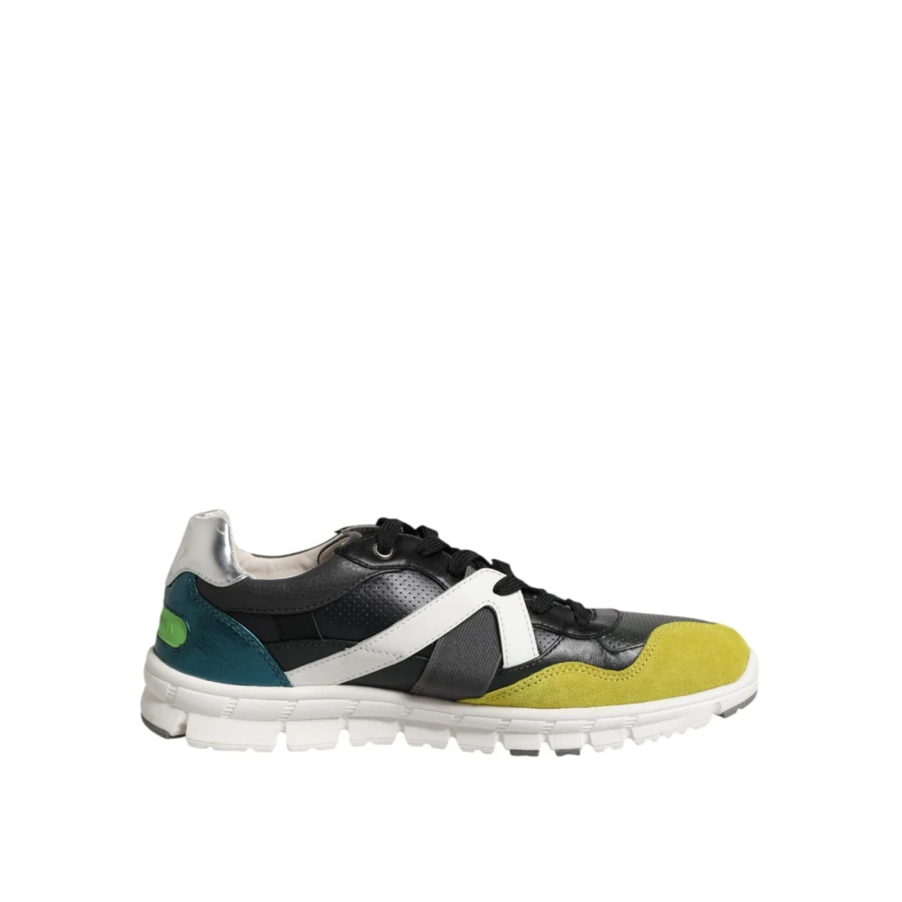 Dolce & Gabbana Herren Multicolor - Low-Top-Sneaker Mit Logo - Shoes - Mehrfarbig -41 Eu